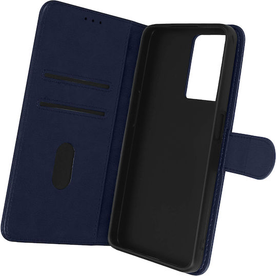 Carcasă Folio Oppo A57 A57s Suport Video Bleumarin