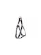Flamingo Geschirr Step&Go Sadie Schwarz Weiß 30-40cm 10mm