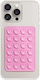 Techsuit Holder Back Cover Silicone Pink