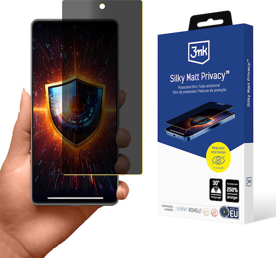 3MK Silky Поверителност Мат Защитен екран (Google Pixel 7a)