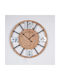 Wall Clock Wooden White Ø60cm