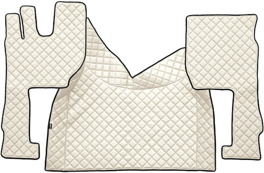 Truck Seat Covers Compatible with Volvo Fh4 Fh5 2013 Cream Automatic