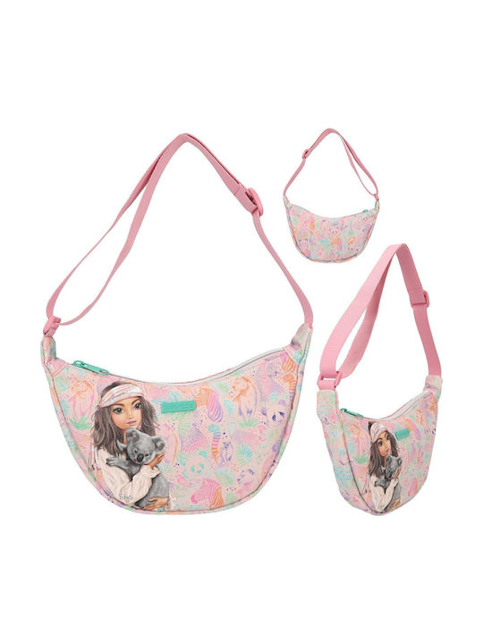 Depesche Small Halfmoon Kinder Rucksack Umhängetasche Rosa 33cmx15cmcm