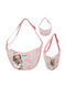 Depesche Small Halfmoon Kinder Rucksack Umhängetasche Rosa 33cmx15cmcm