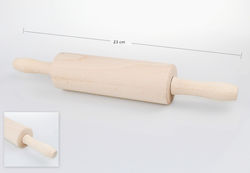 Giszben Wooden Kitchen Rolling Pin 23cm Diameter4cm 1pcs