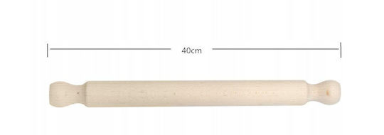 Giszben Holz Nudelholz 40cm Ø4cm 1pcs