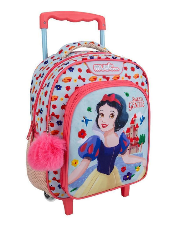 Trolley Bag for Preschool 27x10x31 2 Compartments Snow White Sweet Gentle