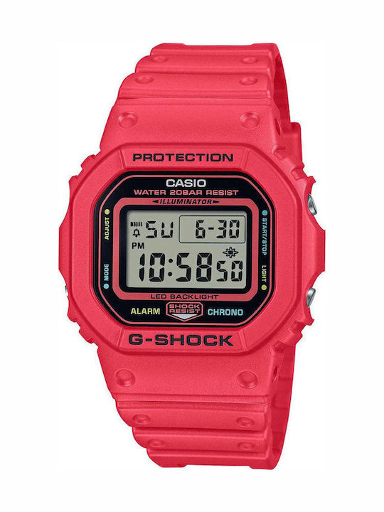 Casio G-shock Ρολόι Μπαταρίας με Καουτσούκ Λουράκι Casio G-shock Ρολόι Μπαταρίας με Καουτσούκ Λουράκι