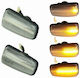 Set de 2 indicatoare dinamice pentru aripi pentru Citroen Xsara Saxo Xantia Xm Zx Berlingo Btll327d