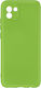 Samsung Galaxy A03 Silicone Case Semi-rigid Soft-touch Finish Green