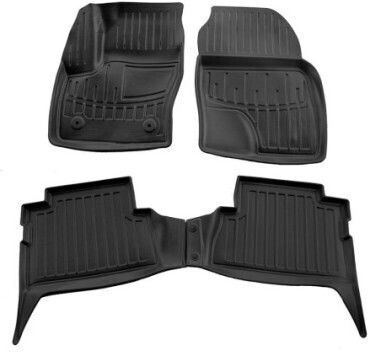 Umbrella Σετ Μπροστινά και Πίσω Πατάκια 4τμχ για Ford C-Max 2010-2019 Μαύρα