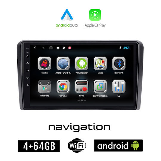 Booma Car Audio System for Ford Transit 2020 (Bluetooth/USB/WiFi/GPS/Apple-Carplay/Android-Auto) with Touch Screen 9"
