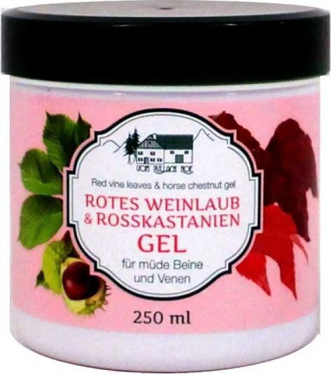 Vom Pullach Hof Red Vine Leaves & Horse Chestnut Ενυδατικό Gel Σώματος 250ml