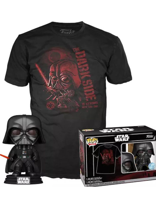 Funko Pop Tee Adult Disney Star Wars Darth Vade...