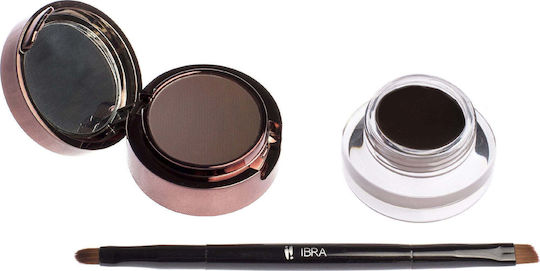 Ibra Ibra Augenbrauen Pomade & Puder Dunkle Schokolade Augenbrauen Pomade Schatten 7g
