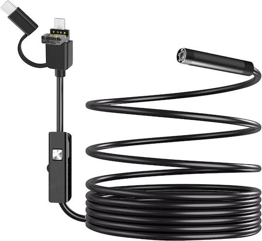 Waterproof Ip67 Endoscope Camera Multi-ports Usb-c Micro-usb Usb Length 2m