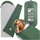 4FIZJO Schlafsack Einzeln Green