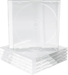 Mediarange Cd Jewelcase 1 Disc 10.4mm Transparent Tray Mrbox24