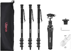 Hiking Stick Tripod Kit Lightweight Carbon Fiber 1460mm Max Extended Length Tt35 Tripod Kit