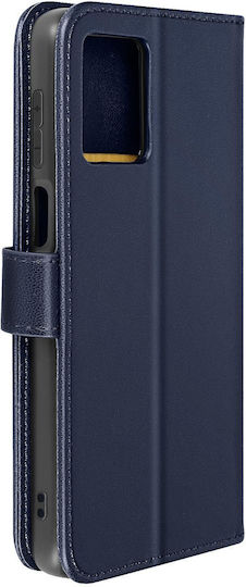 Hülle Motorola Moto G5 Wallet Support Binfen Serie Farbe Mitternachtsblau