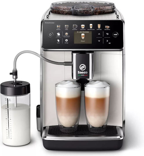 Saeco GranAroma Αυτόματη Μηχανή Espresso 1500W Πίεσης 15bar με Μύλο Άλεσης Μαύρη