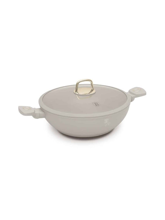 Berlinger Haus Wok With Lid made of Aluminum wi...