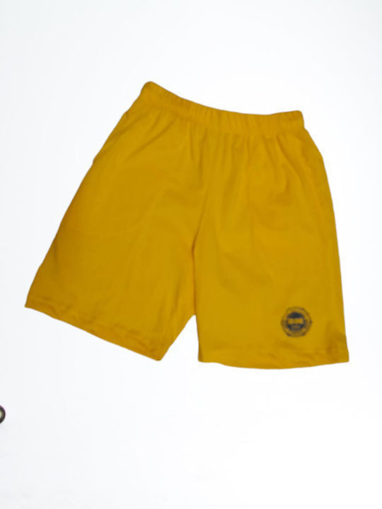 Bodymove Men's Athletic Shorts Yellow