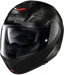 Nolan X-1005 Ultra Carbon Dyad 102 Flip-Up Helmet with Pinlock ECE 22.06 Carbon/Flat Black