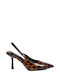 Leopard Elegante Slingback-Absätze