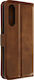 Wallet Case Stand Function Dark Brown Sony Xperia 10 V 10 Vi