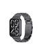 Mijobs Armband Rostfreier Stahl Schwarz (Smart Band 9 Pro)
