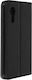 Folio-Hülle Samsung Galaxy Xcover 5 Magnetische Hülle Kartenhalter Ständer Schwarz