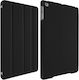 Akashi Flip Cover mit Tastatur Schwarz für iPad Air 2 / iPad 2017/2018 9,7" / iPad Air 2013 9,7" / iPad Pro 9,7"
