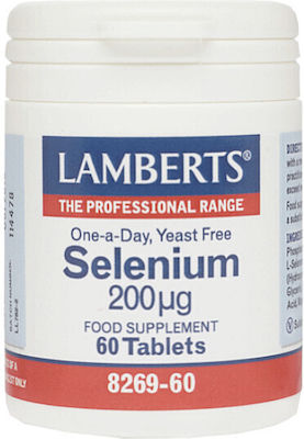 Lamberts Selenium 200mg 60 ταμπλέτες