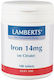 Lamberts Iron 14mg 100 tabs