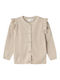 Kinderstrickjacke Gestrickt White