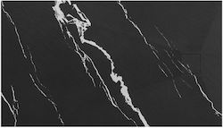 Rea Ορθογώνια Κεραμική Ντουζιέρα 90x120cm Μαύρη