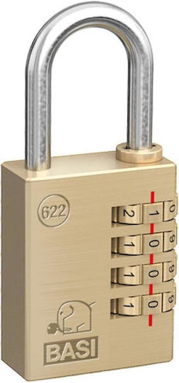 Basi Vhs 622 Ορειχάλκινο Λουκέτο Πέταλο Συνδυασμού 40mm