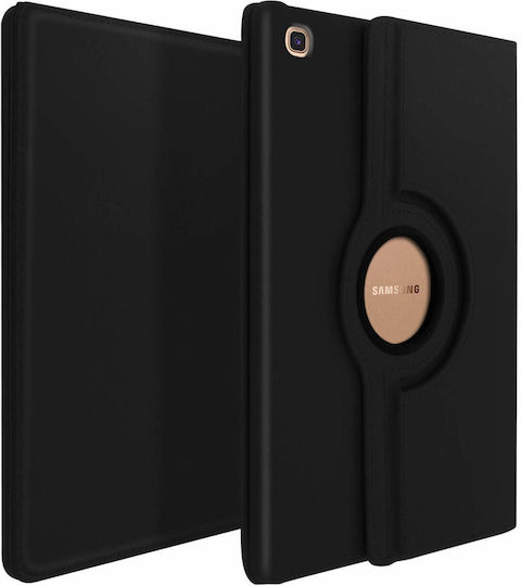 Avizar Flip Cover Περιστρεφόμενη Μαύρη (Samsung Galaxy Tab S5e)