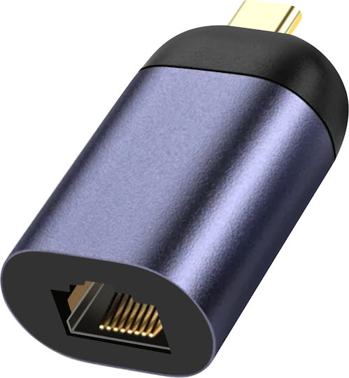 Avizar ADA-SHORT-C2RJ USB-C Адаптер за Мрежа с Проводниково Свързване Ethernet