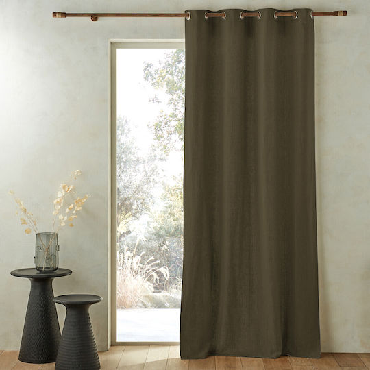 Am.Pm Vorhang mit Grommet Grün 350048885_5637_48 140x350cm