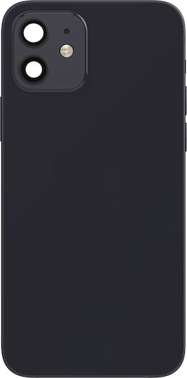 Clappio Batterieabdeckung Schwarz für iPhone 12