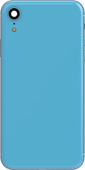 Clappio Καπάκι Μπαταρίας Γαλάζιο για iPhone XR