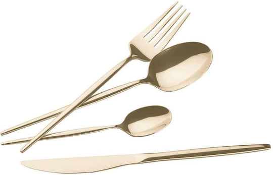 Berlinger Haus Set de Tacâmuri Inoxidabil Auriu 24buc