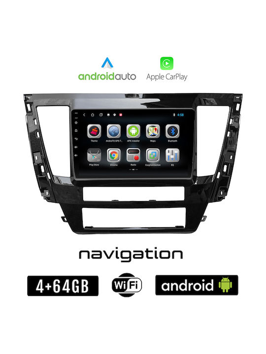 Booma Ηχοσύστημα Αυτοκινήτου για Mitsubishi Pajero 2020 (Bluetooth/USB/WiFi/GPS/Apple-Carplay/Android-Auto) με Οθόνη Αφής 9"