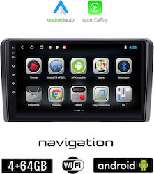 Booma Ηχοσύστημα Αυτοκινήτου για Citroen C3 (Bluetooth/USB/WiFi/GPS/Apple-Carplay/Android-Auto) με Οθόνη Αφής 9"