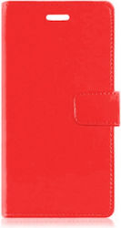 Wallet Synthetic Red (Realme C21Y / C25Y)