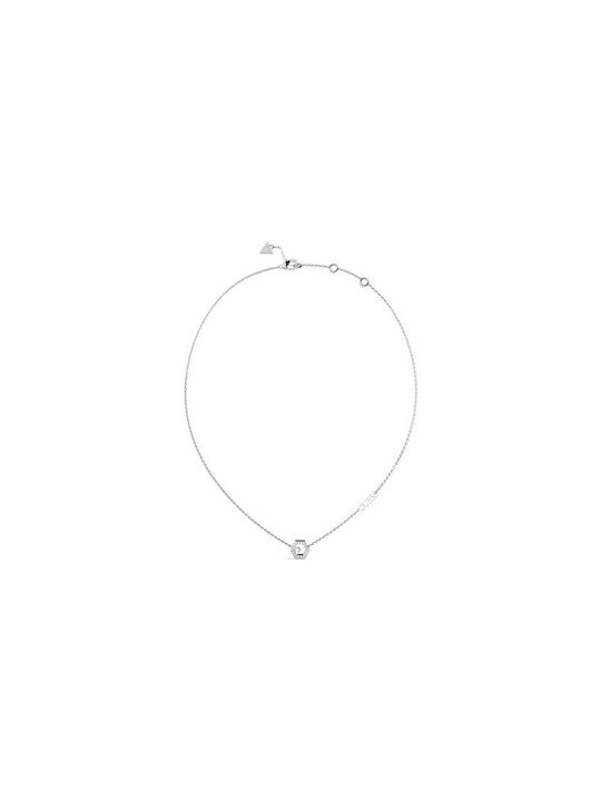 Guess Tiny Dancer Necklace from Steel with Zircon