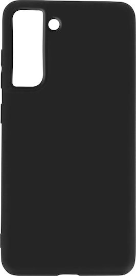 Samsung Galaxy S21 FE Silicone Cover Resistant Flexible Lightweight Black