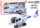 Police RC Helicopter with Driving Lights and Sounds